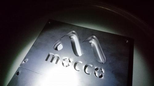 MOCCO logo platen voor debietmeters